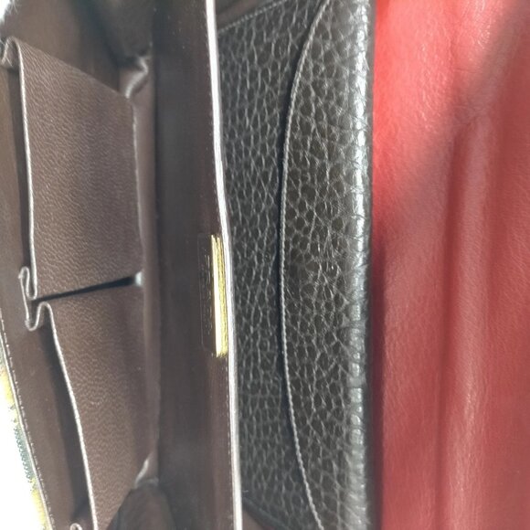 Authetnic Prada Brown Canvas Hand Bag mn1040-112525 - Picture 10 of 16